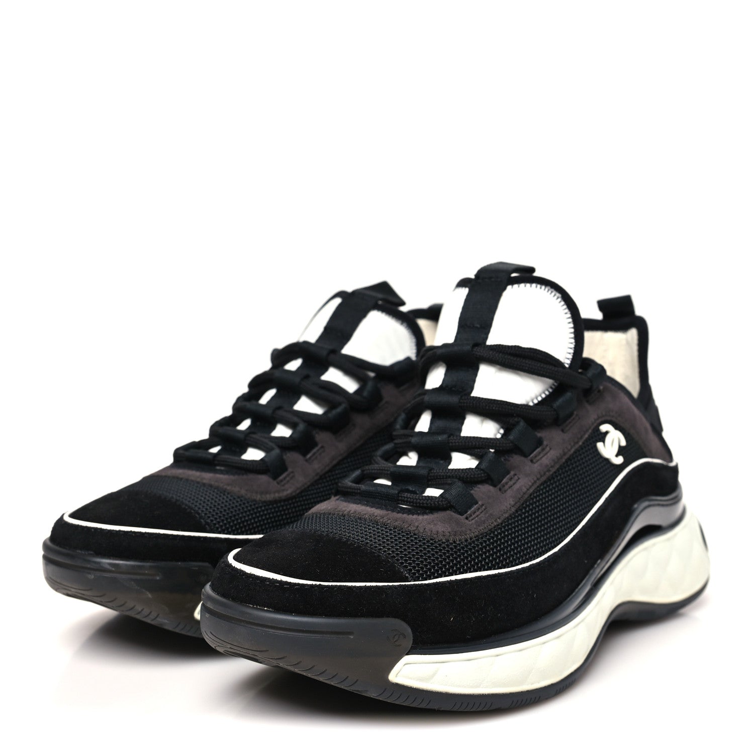 FABRIC SUEDE CC SNEAKERS BLACK DARK GREY