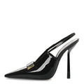 VERNICE GRUPY MADAME 115MM SLINGBACK PUMPS BLACK