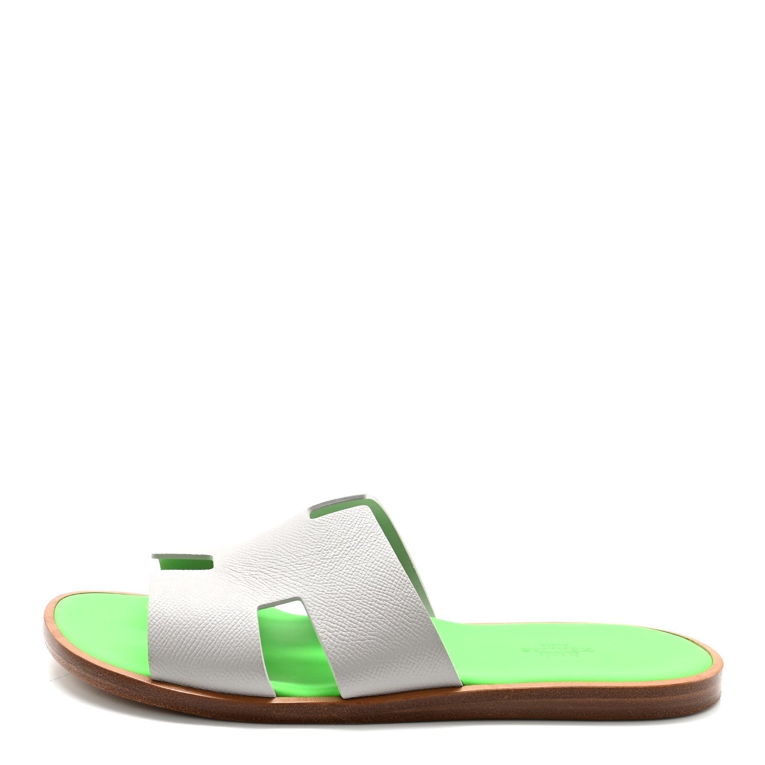 EPSOM MENS IZMIR SANDALS GRIS QUARTZ VERT FLUO