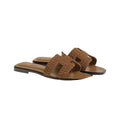 Hermès Oran Sandal - Brown/Suede