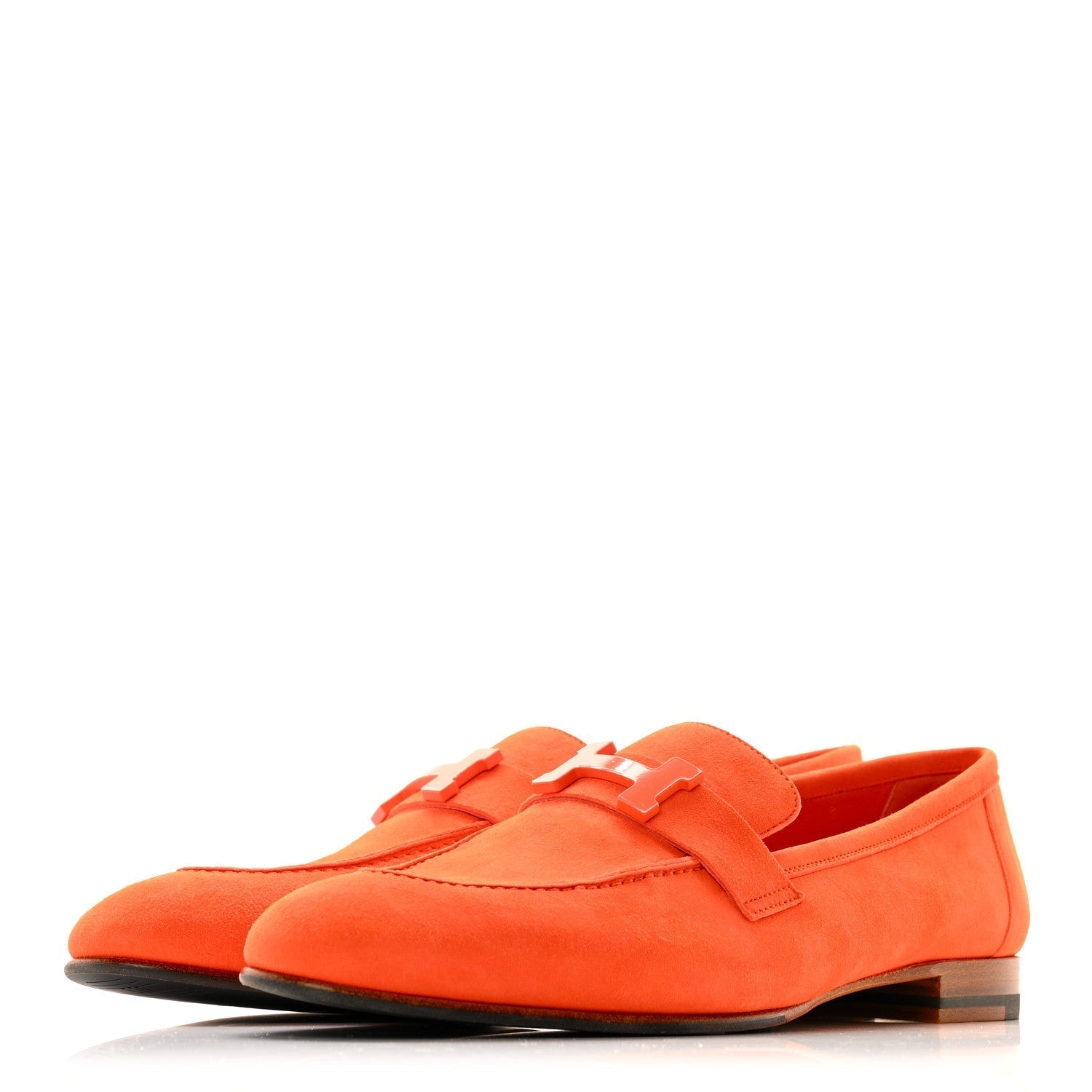 SUEDE GOATSKIN PARIS LOAFERS FEU