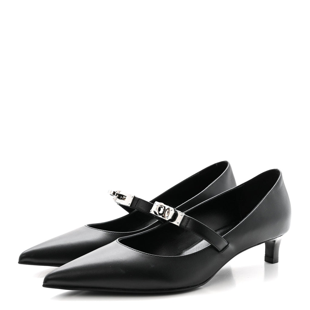 CALFSKIN KIARA PUMPS BLACK