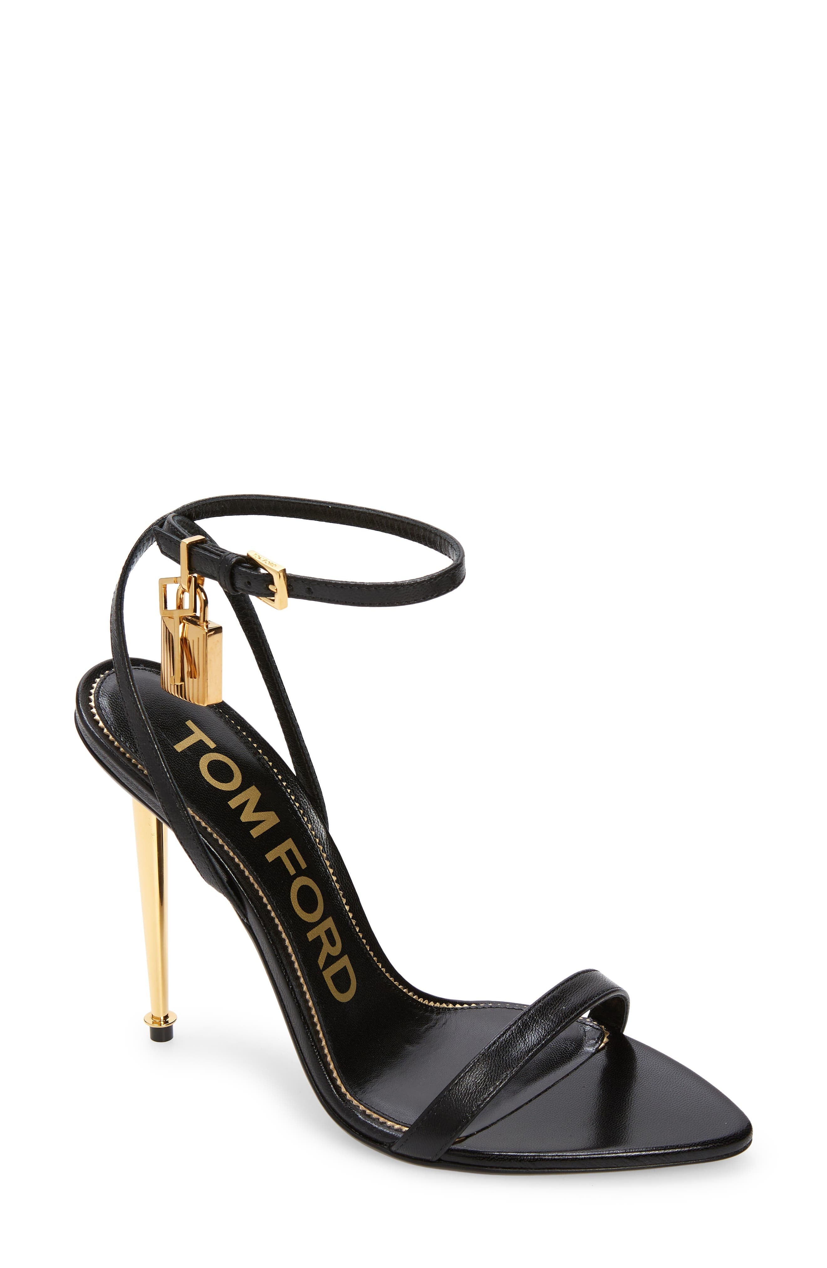 TOM FORD PADLOCK POINTY TOE SANDAL
