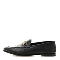 LAMBSKIN WOMENS BRIXTON HORSEBIT LOAFERS BLACK