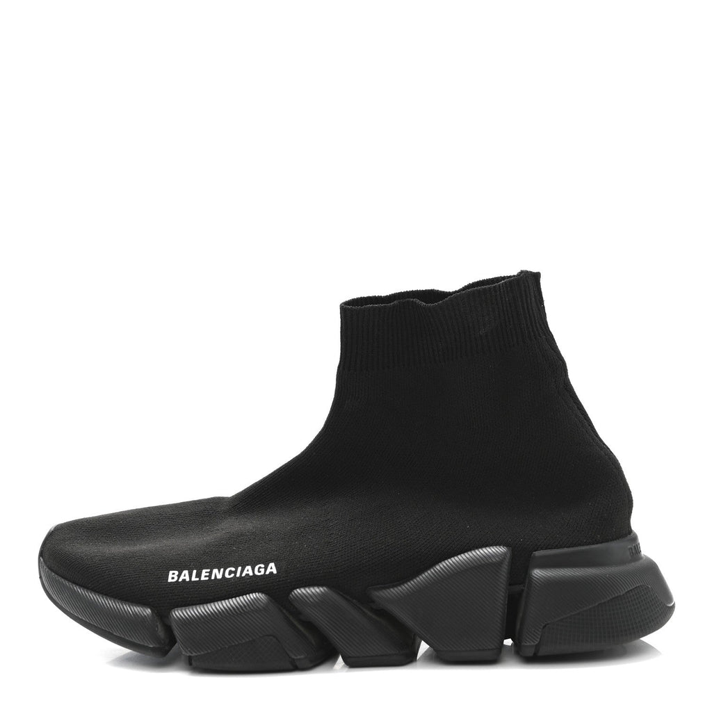 TECHNICAL 3D RECYCLED KNIT WOMENS SPEED 2.0 SNEAKERS MONOCOLOR BLACK