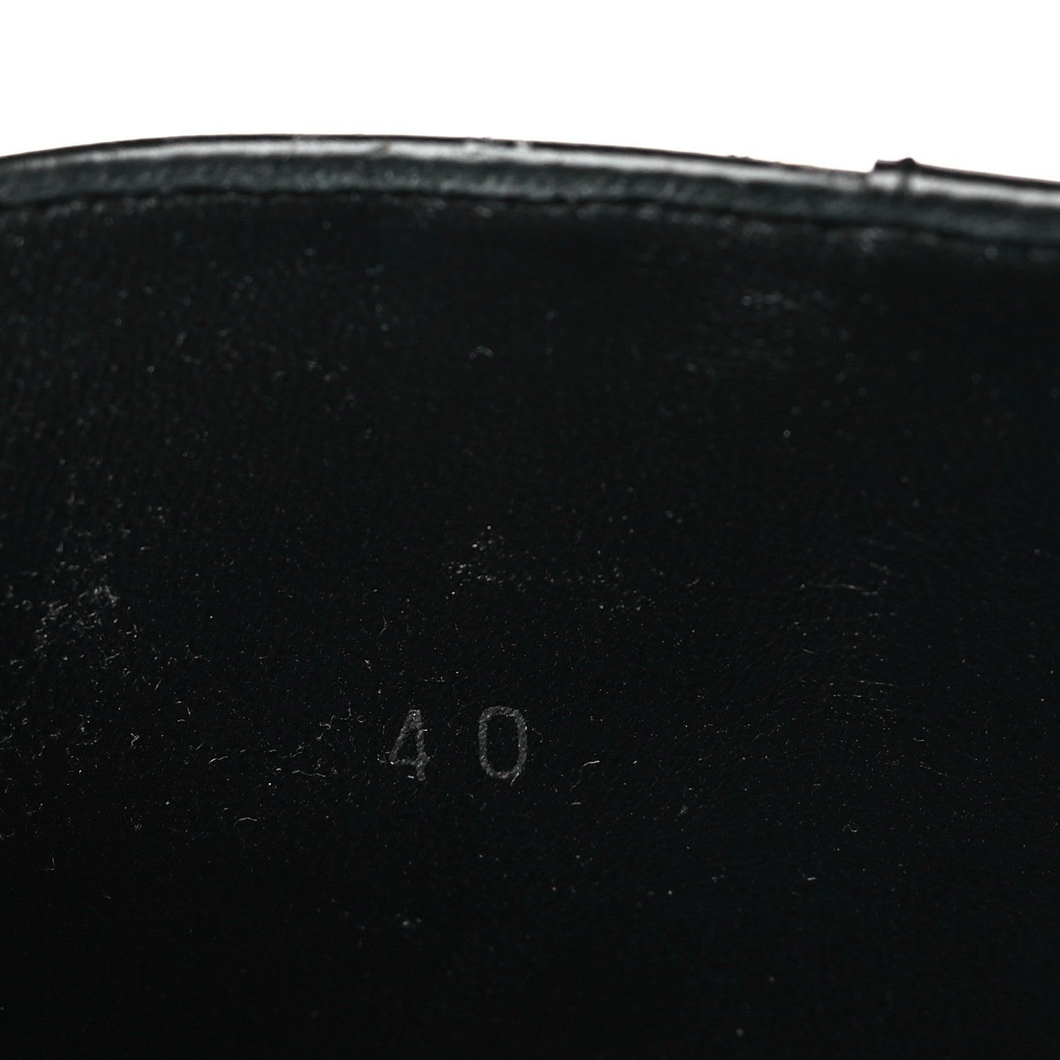 CALFSKIN CONNY FLAT COMBAT BOOTS BLACK