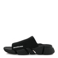 TECHNICAL 3D RECYCLED KNIT WOMENS SPEED 2.0 SLIDE SANDALS BLACK