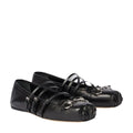 Gucci Shearling Ballerinas - Black