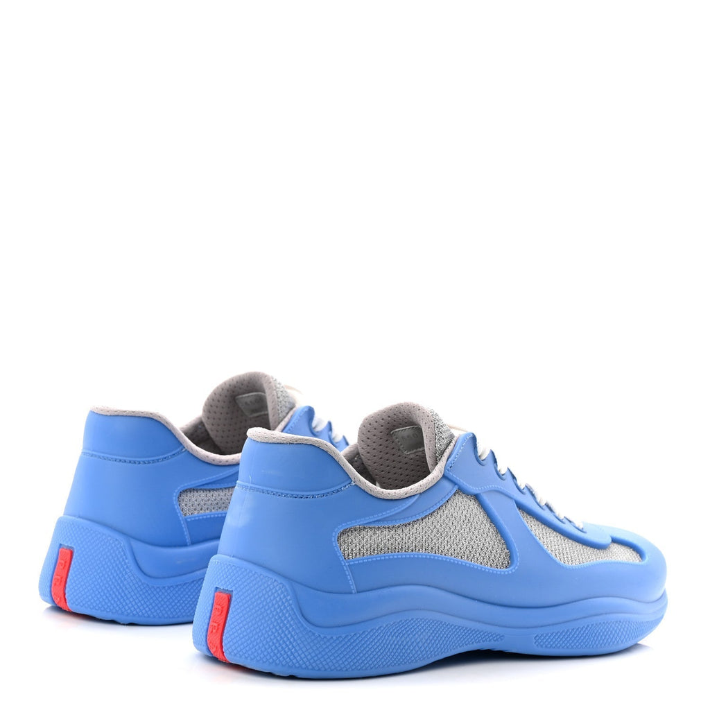 SOFT RUBBER MESH MENS AMERICA'S CUP SNEAKERS BLUE