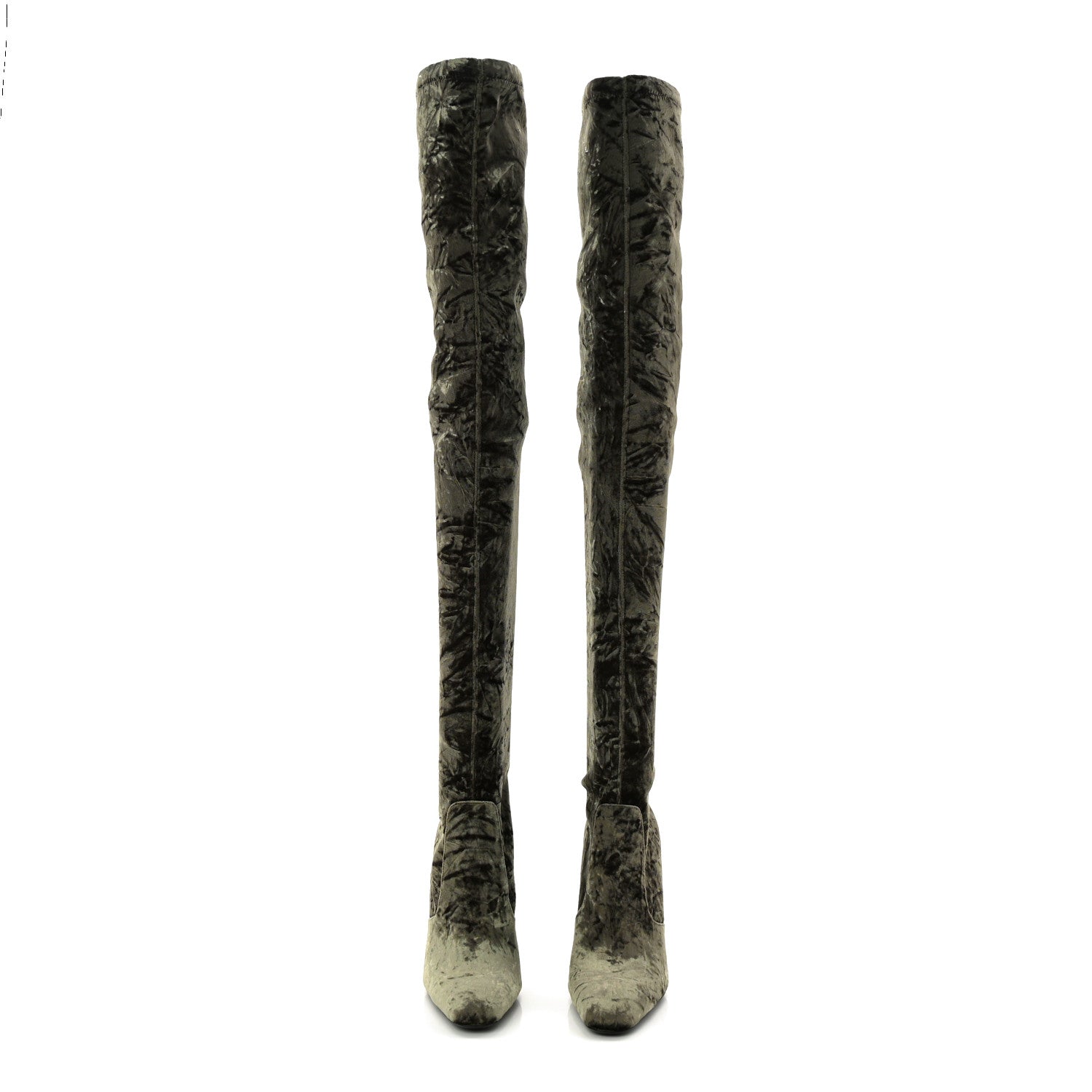VELVET ELLA KNEE HIGH BOOTS BELLA GREEN