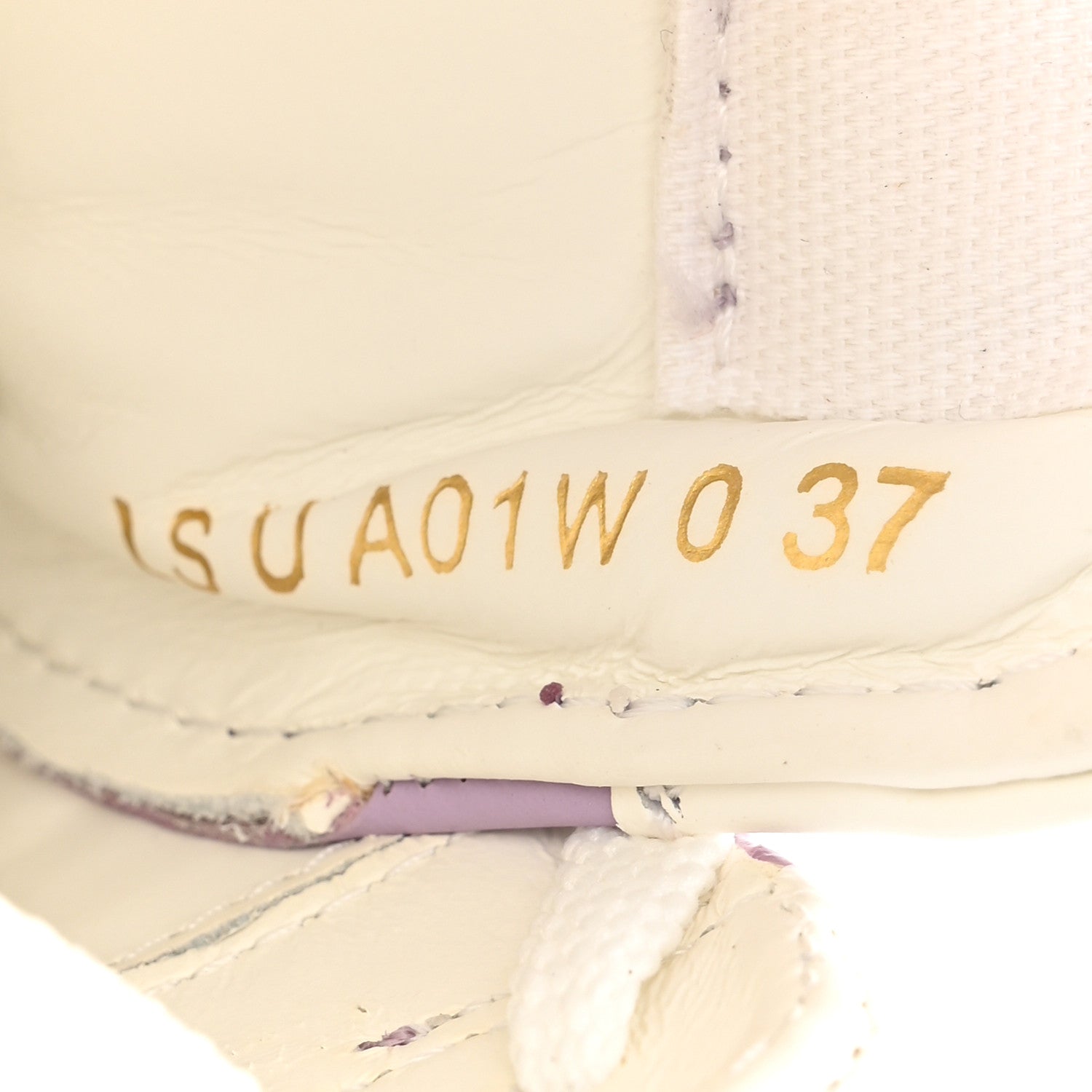 CALFSKIN WOMENS ROCKSTUD OPEN SNEAKERS WHITE PURPLE