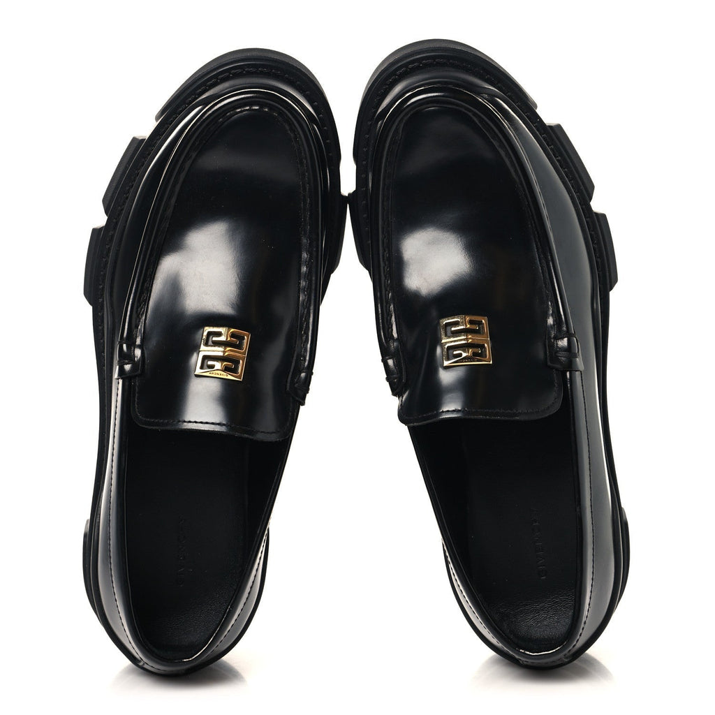 CALFSKIN TERRA MOCCASSINS BLACK