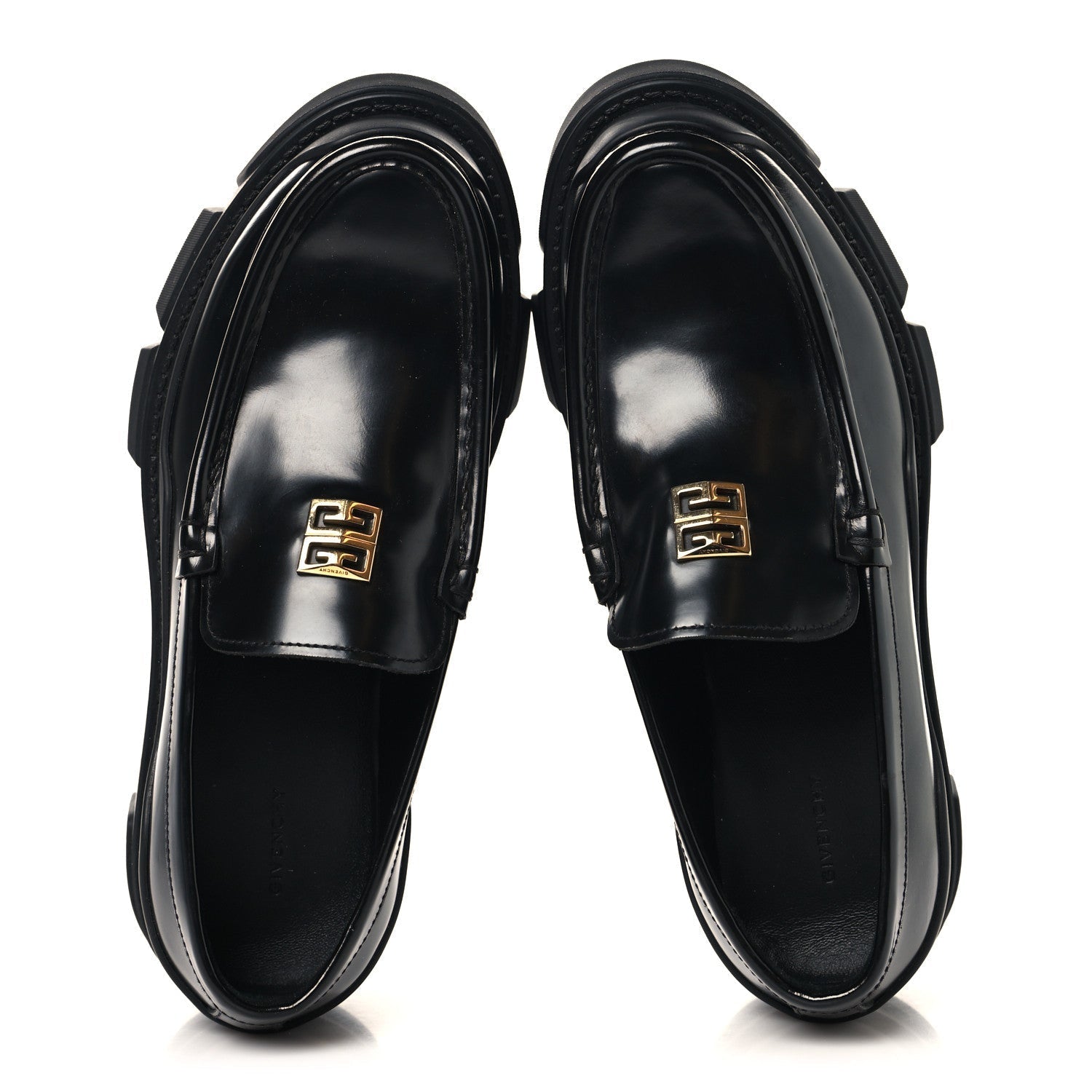 CALFSKIN TERRA MOCCASSINS BLACK