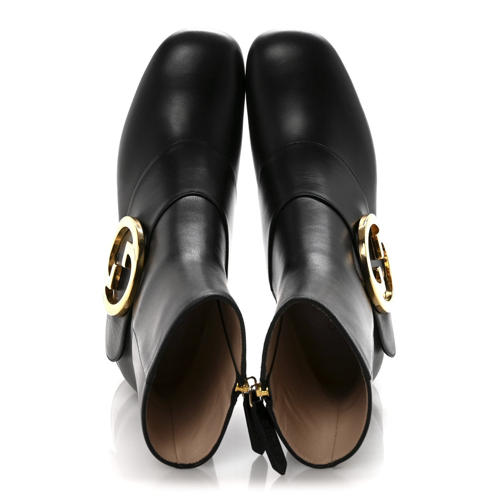 MALAGA KID GG BLONDIE 55MM ANKLE BOOTS BLACK