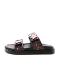 LV X TM MONOGRAM LV SUNSET FLAT COMFORT MULE SAKURA BROWN