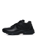 LAMBSKIN FABRIC CC SNEAKERS BLACK