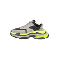 Balenciaga Triple S 2 Sports Shoes - Grey/Neon Yellow