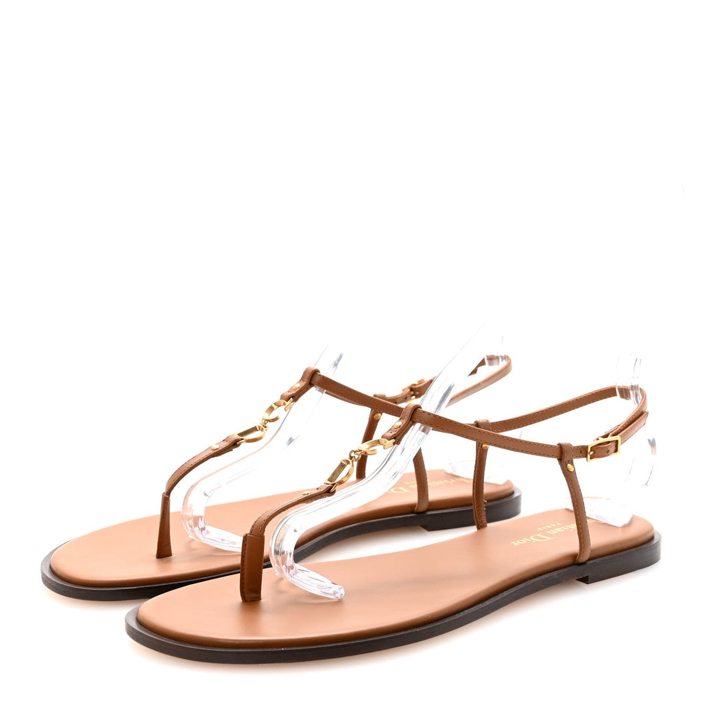 CALFSKIN C'EST DIOR SANDALS CUIR