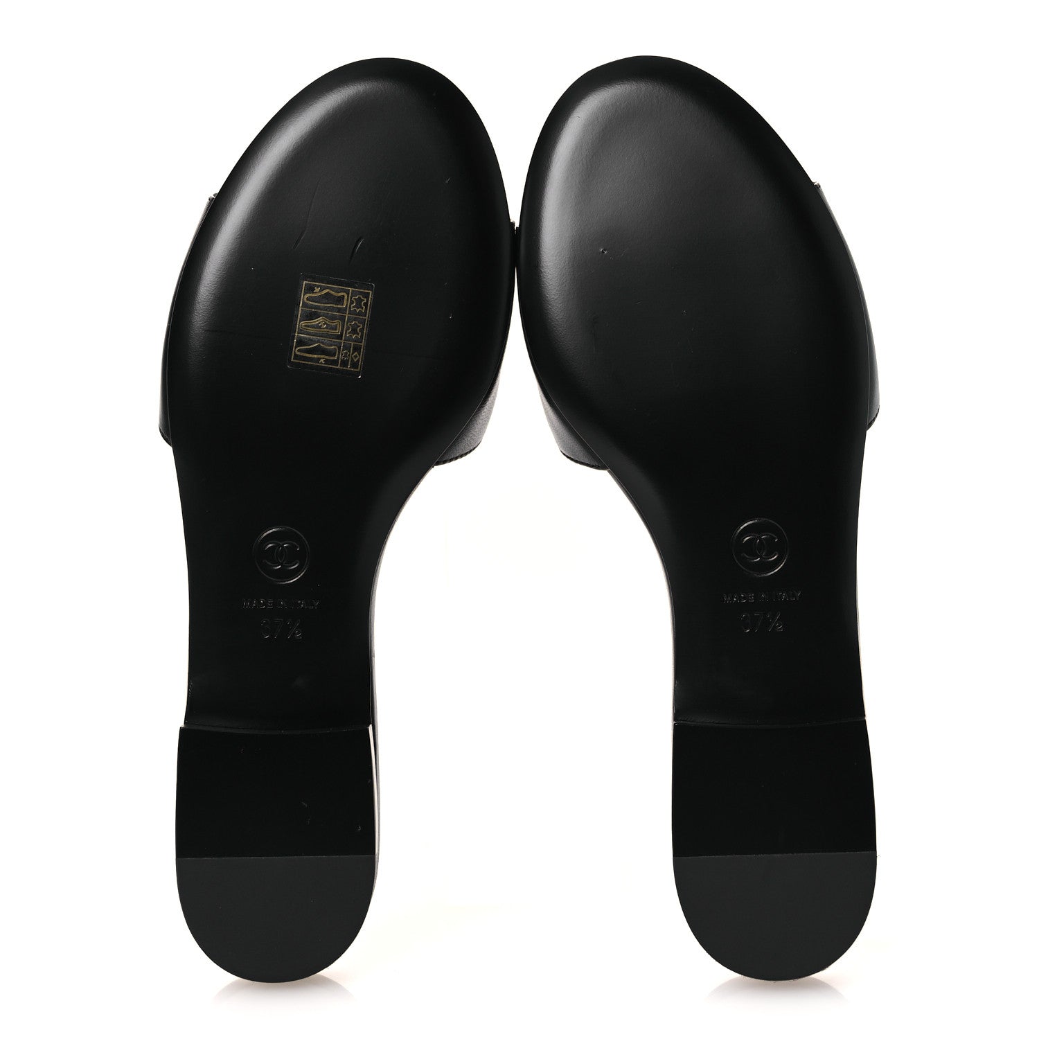 LAMBSKIN CAMELLIA SANDAL MULES BLACK