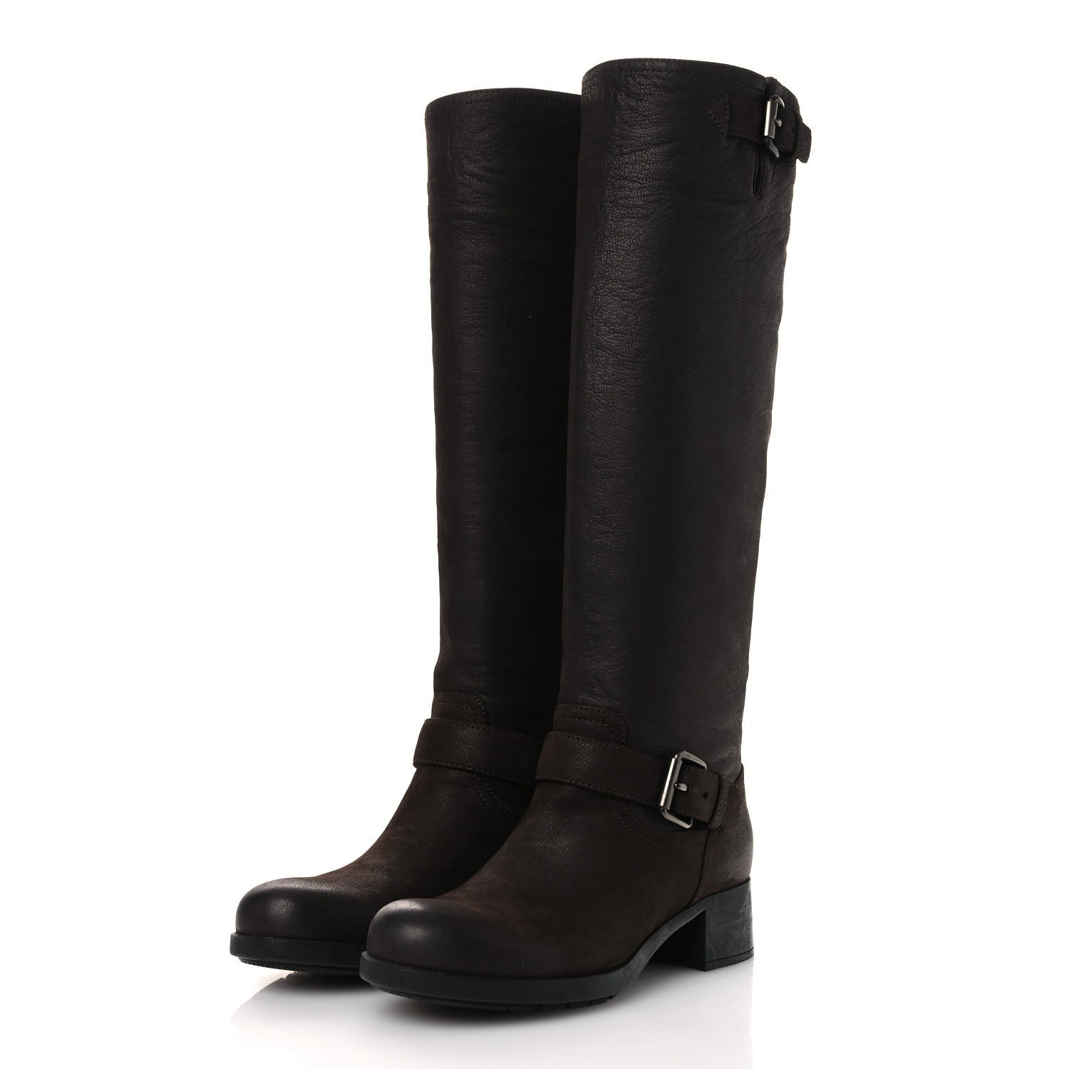CAPRA ANTIC DONNA TALL RIDING BOOTS EBANO