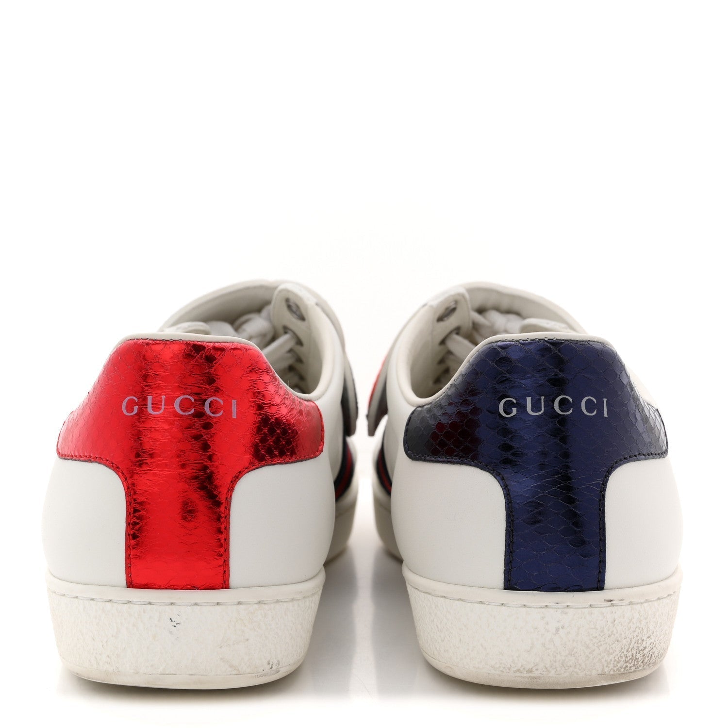 CALFSKIN AYERS WEB BLIND FOR LOVE EMBROIDERED WOMENS ACE SNEAKERS WHITE