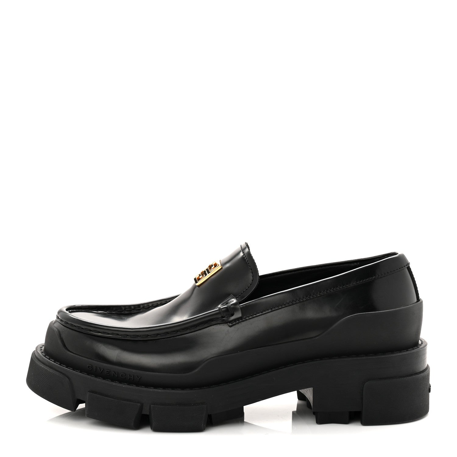 CALFSKIN TERRA MOCCASSINS BLACK