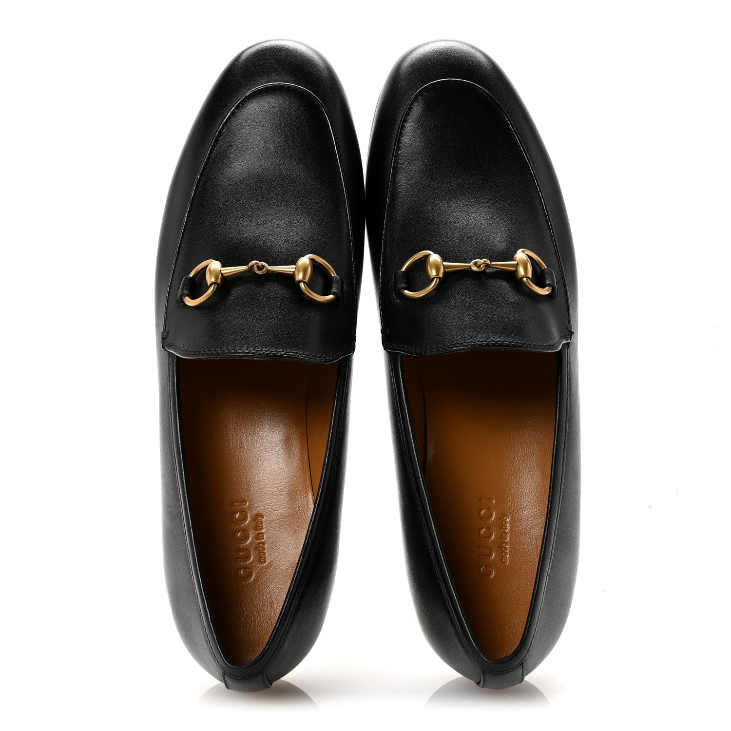CALFSKIN WOMENS JORDAAN LOAFERS BLACK
