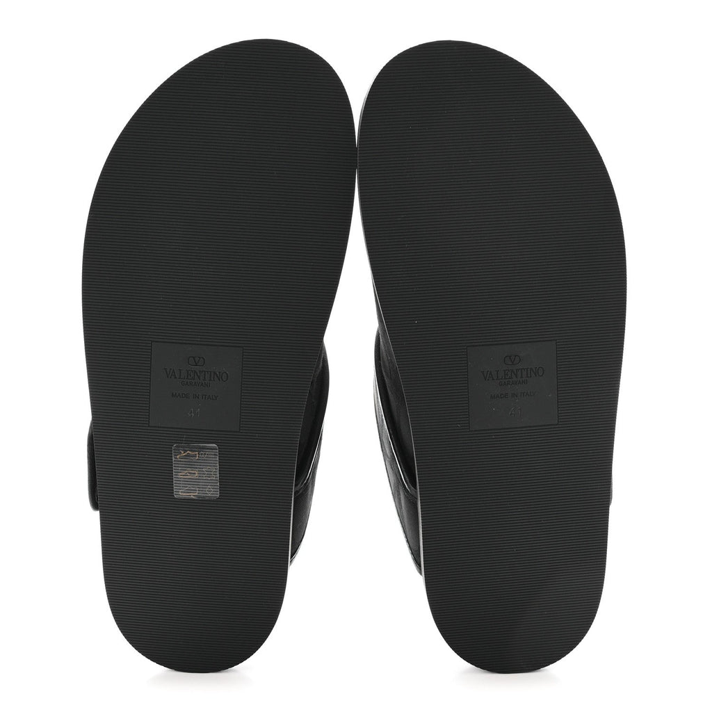 JACQUARD ICONOGRAPHE VLOGO MULES BLACK
