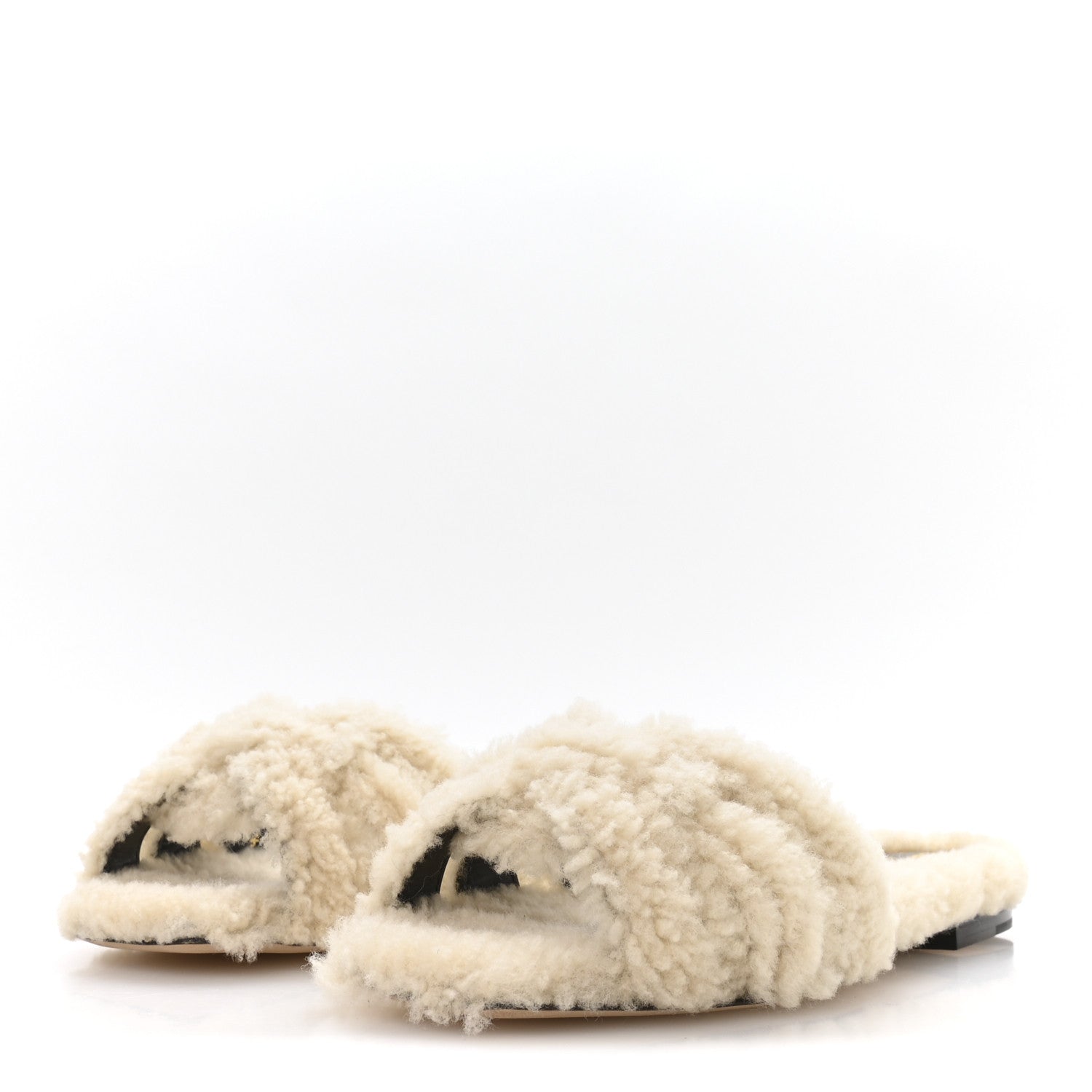 SHEARLING TRIBUTE 05MM SANDALS NATURALE