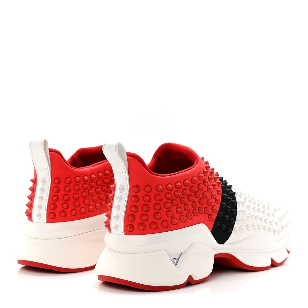 NEOPRENE MENS TRICOLORE SPIKE SOCK FLAT SNEAKERS VERSION MULTI