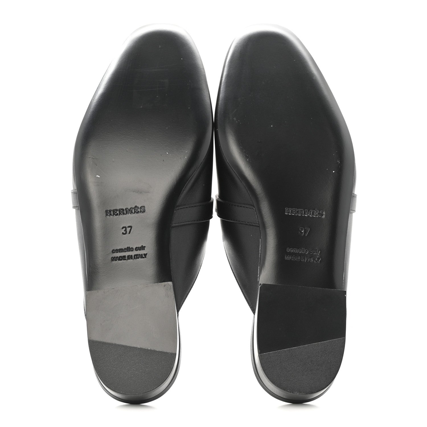 LIZARD CALFSKIN OZ MULES OMBRE BLACK