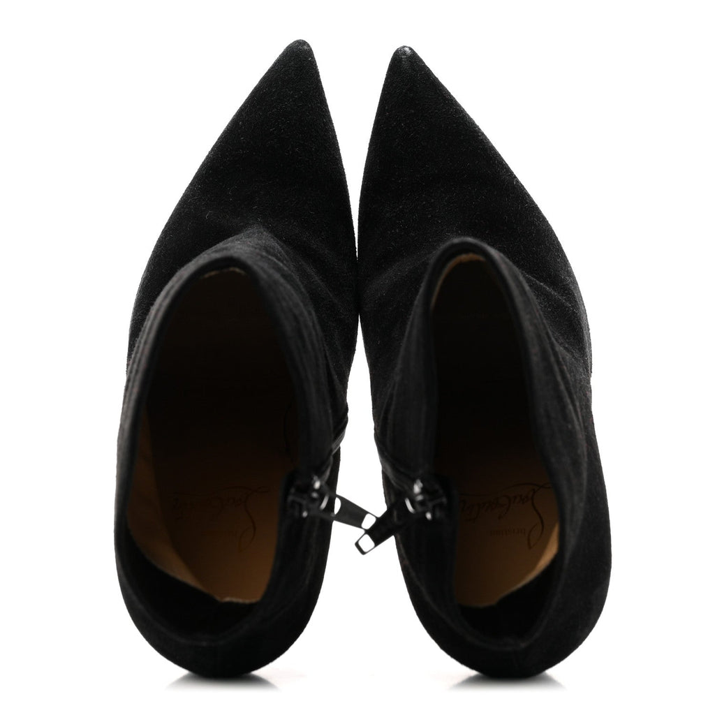 SUEDE SO KATE BOOTY 120 ANKLE BOOTS BLACK