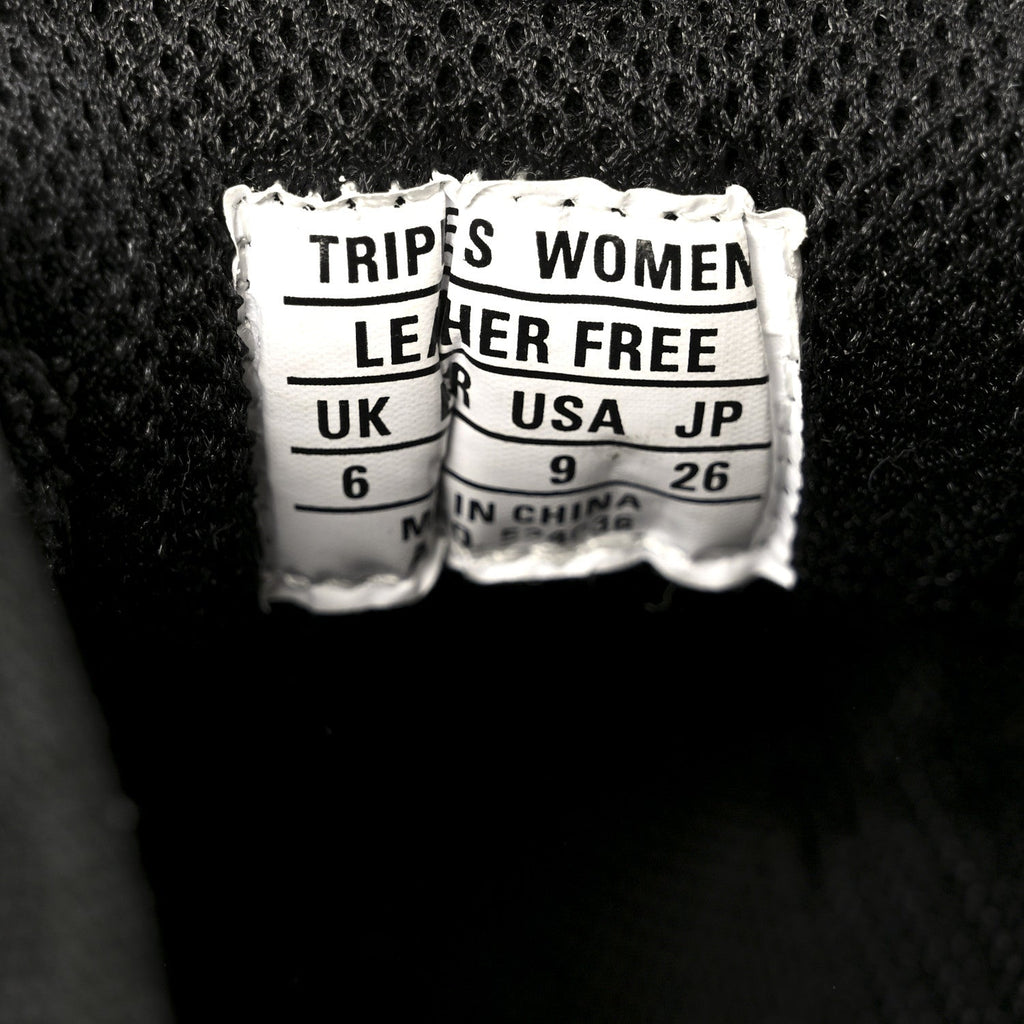 FABRIC MESH WOMENS TRIPLE S SNEAKERS BLACK