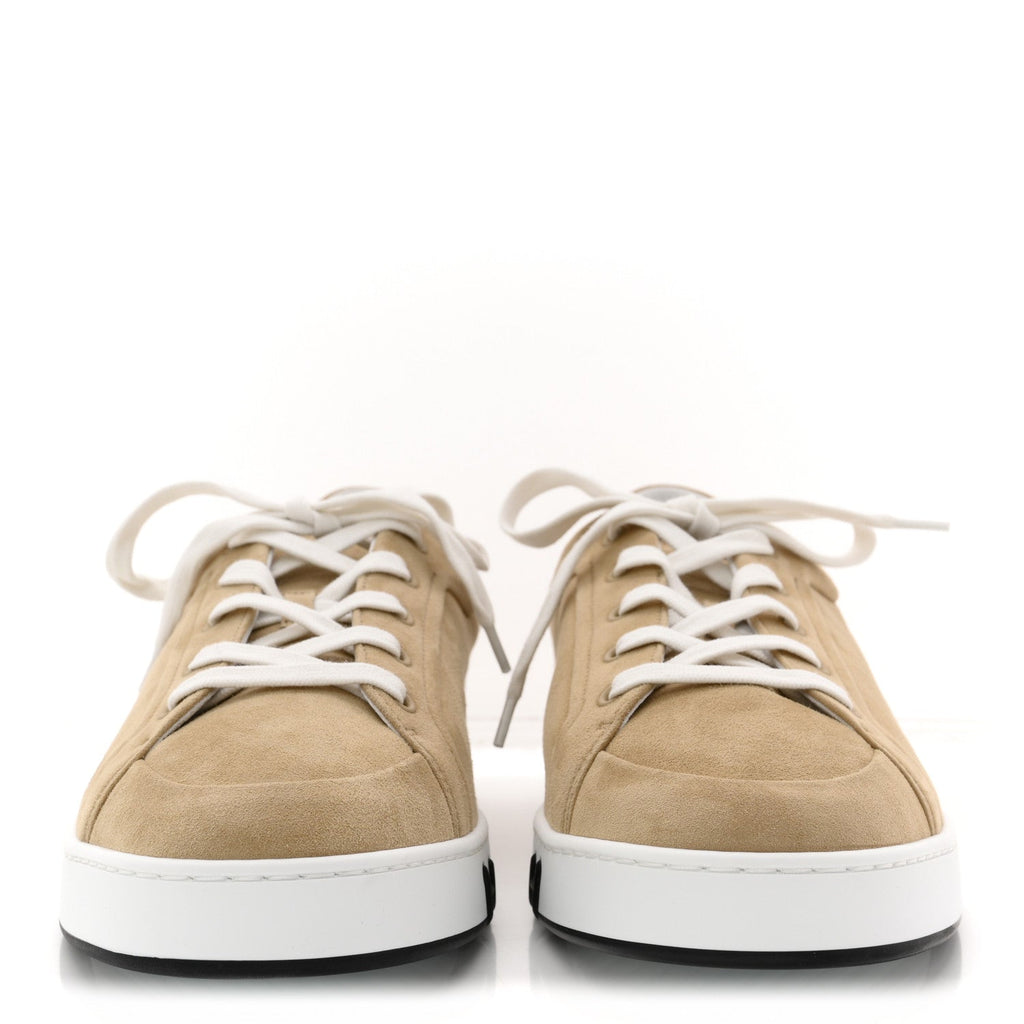 SUEDE GOATSKIN MENS KID SNEAKERS KRAFT