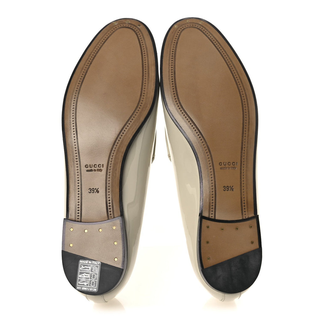 PATENT WOMENS JORDAAN LOAFERS NEW IVORY