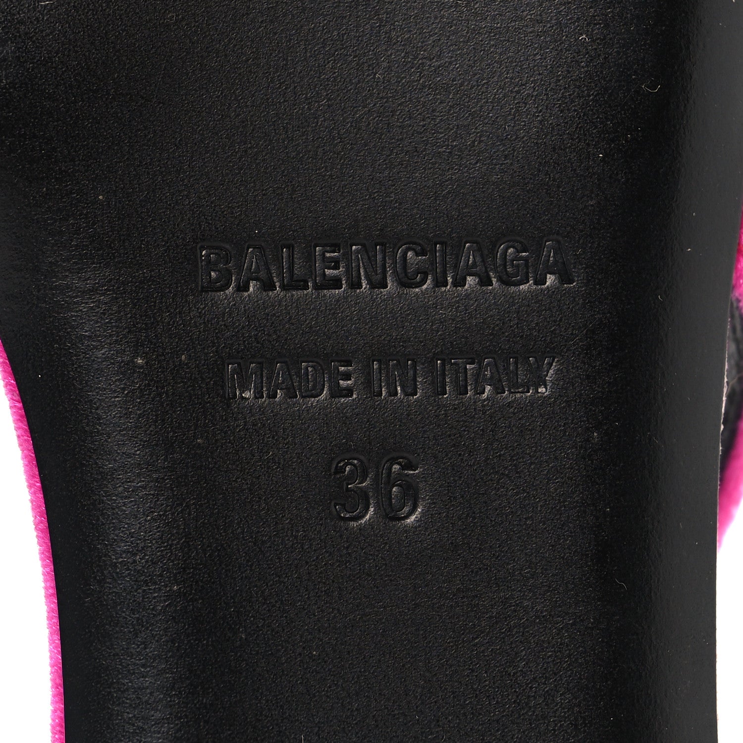VELVET BB KNIFE POINTY TOE SLINGBACK FLATS PINK