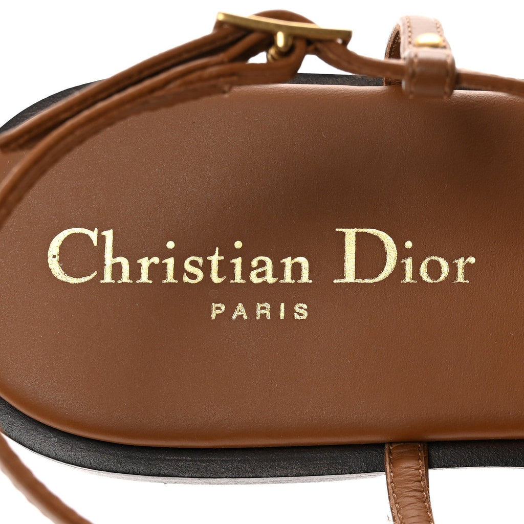 CALFSKIN C'EST DIOR SANDALS CUIR