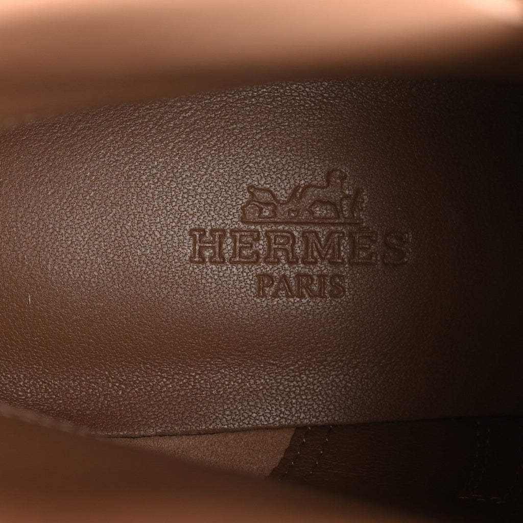 CALFSKIN FRENCHIE 50 ANKLE BOOTS NATUREL