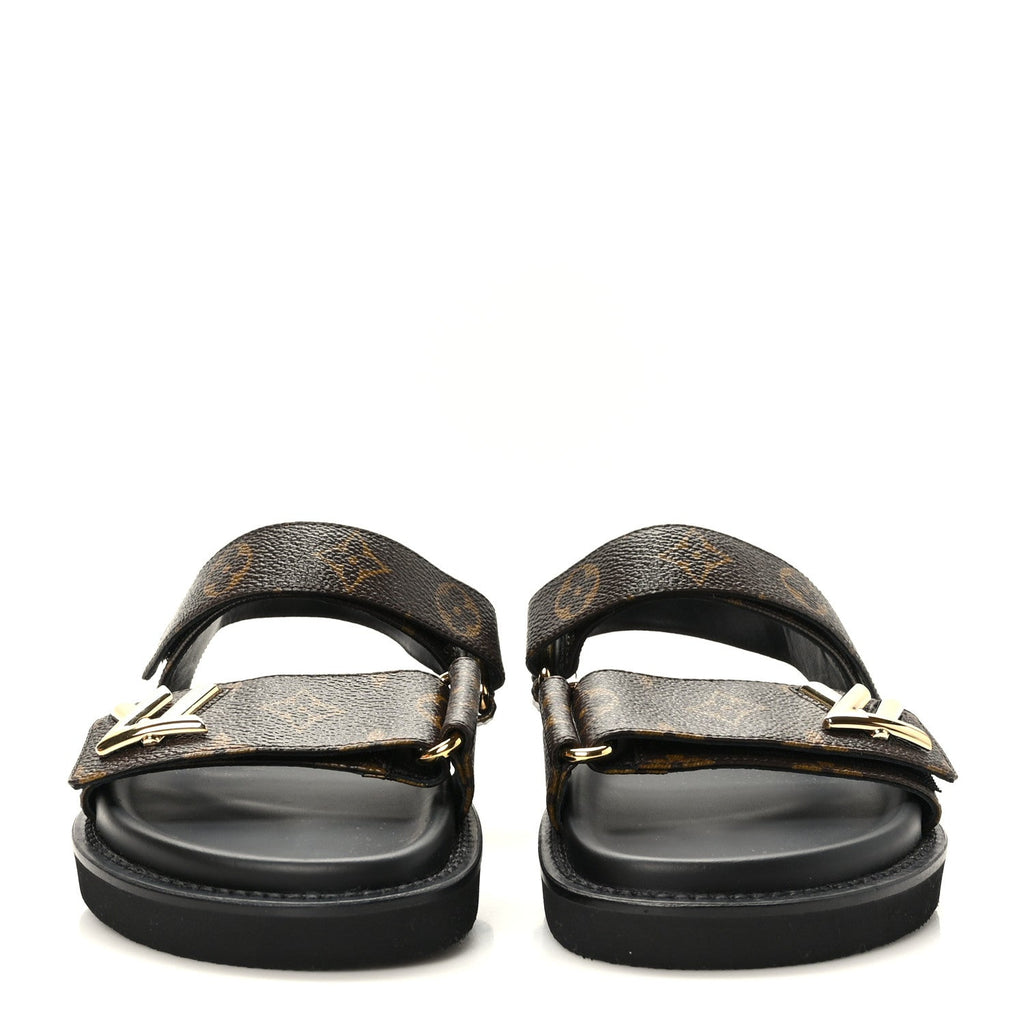 LOUIS VUITTON SUNSET COMFORT FLAT MULE