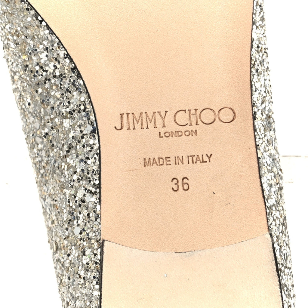GALAXY GLITTER MESH LOVE FLATS SILVER SPARKS