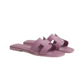 Hermès Oran Sandal Blue - Pink/Mauve