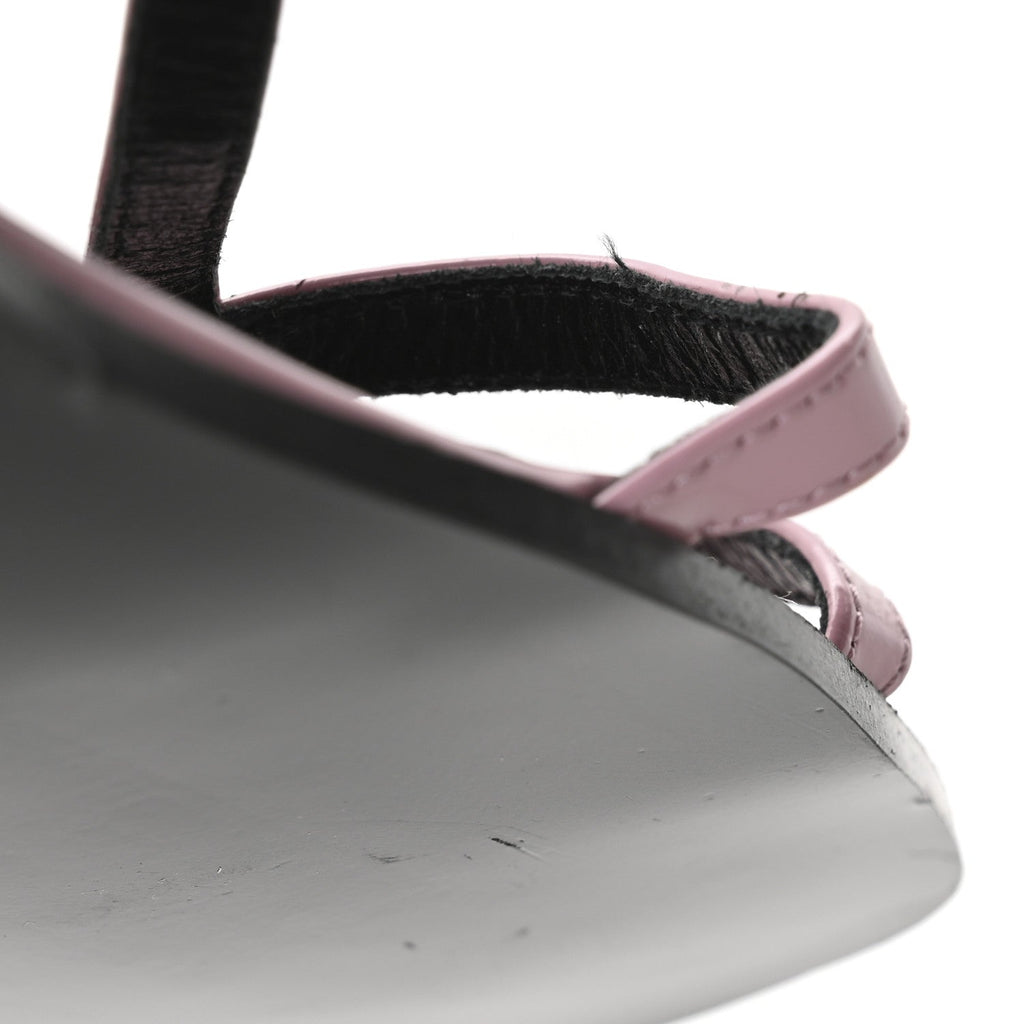 CALFSKIN HORSEBIT DIVINE SLINGBACK SANDALS PINK