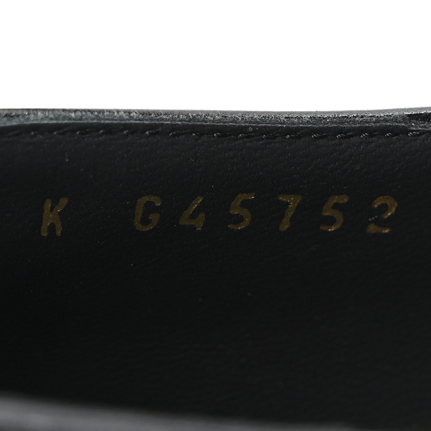 GOATSKIN PEARL MARY JANES FLATS BLACK