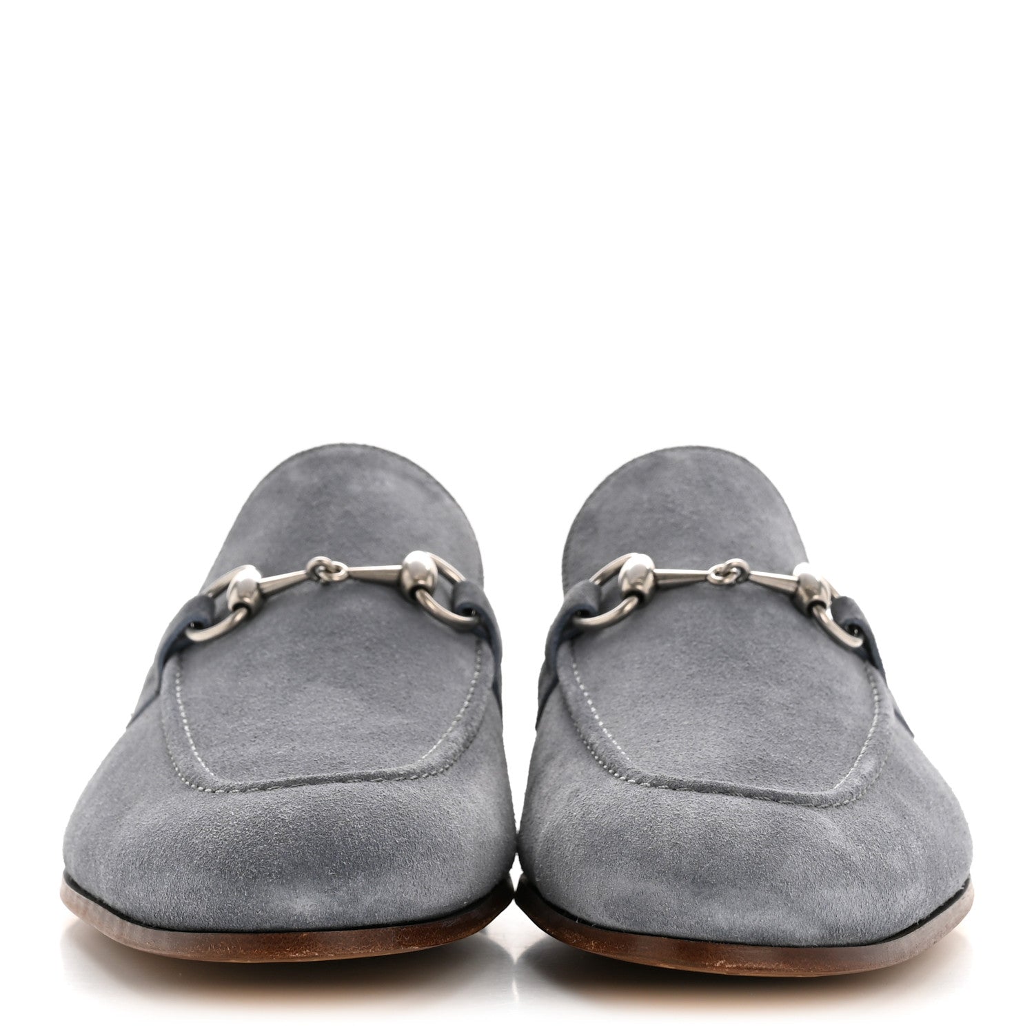 SUEDE HORSEBIT MENS JORDAAN LOAFERS FOGGY GREY
