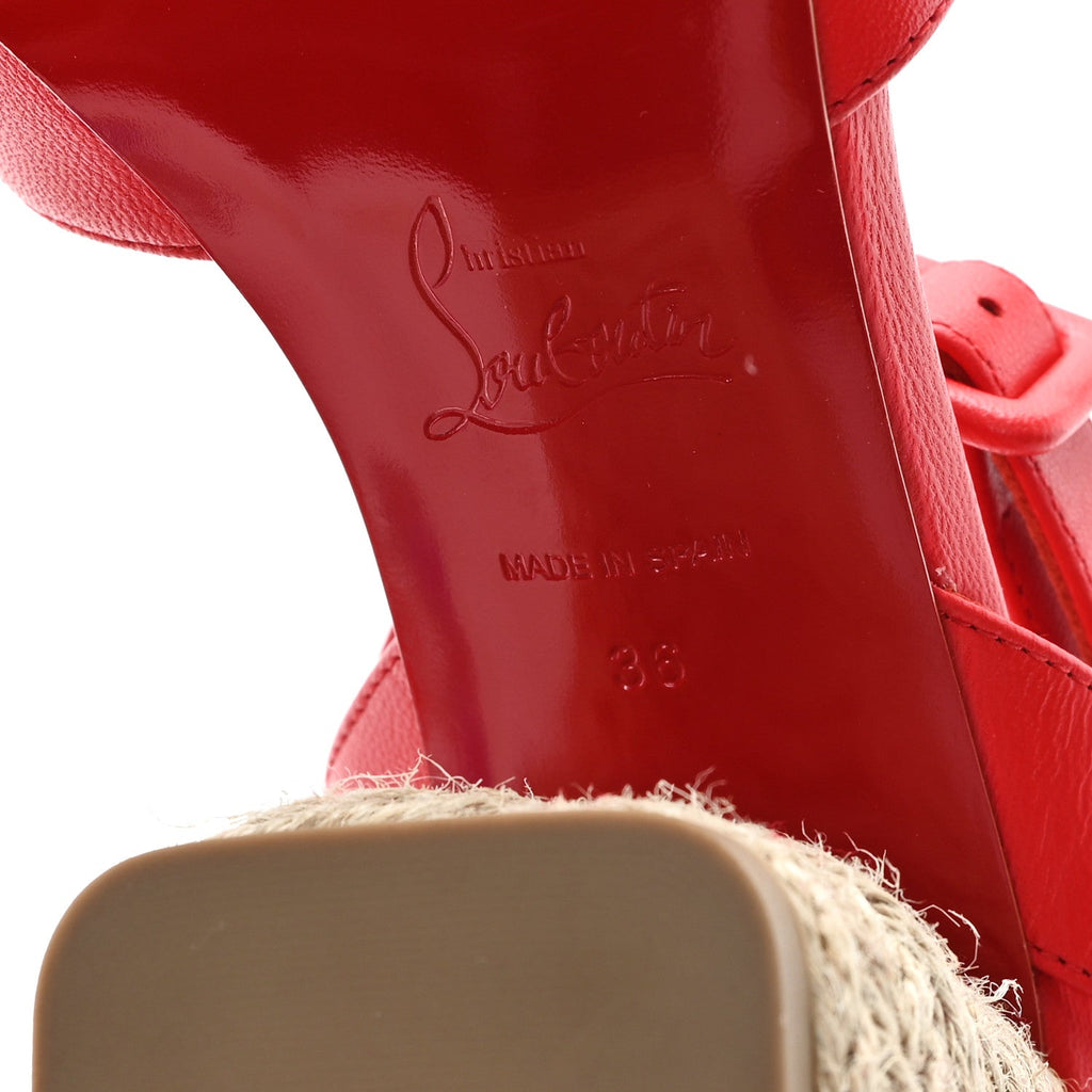 NAPPA SUMMER MARIZA 85 ESPADRILLE SANDALS OLE NATURAL