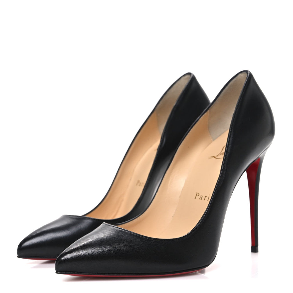 SHINY NAPPA PIGALLE FOLLIES 100 PUMPS BLACK