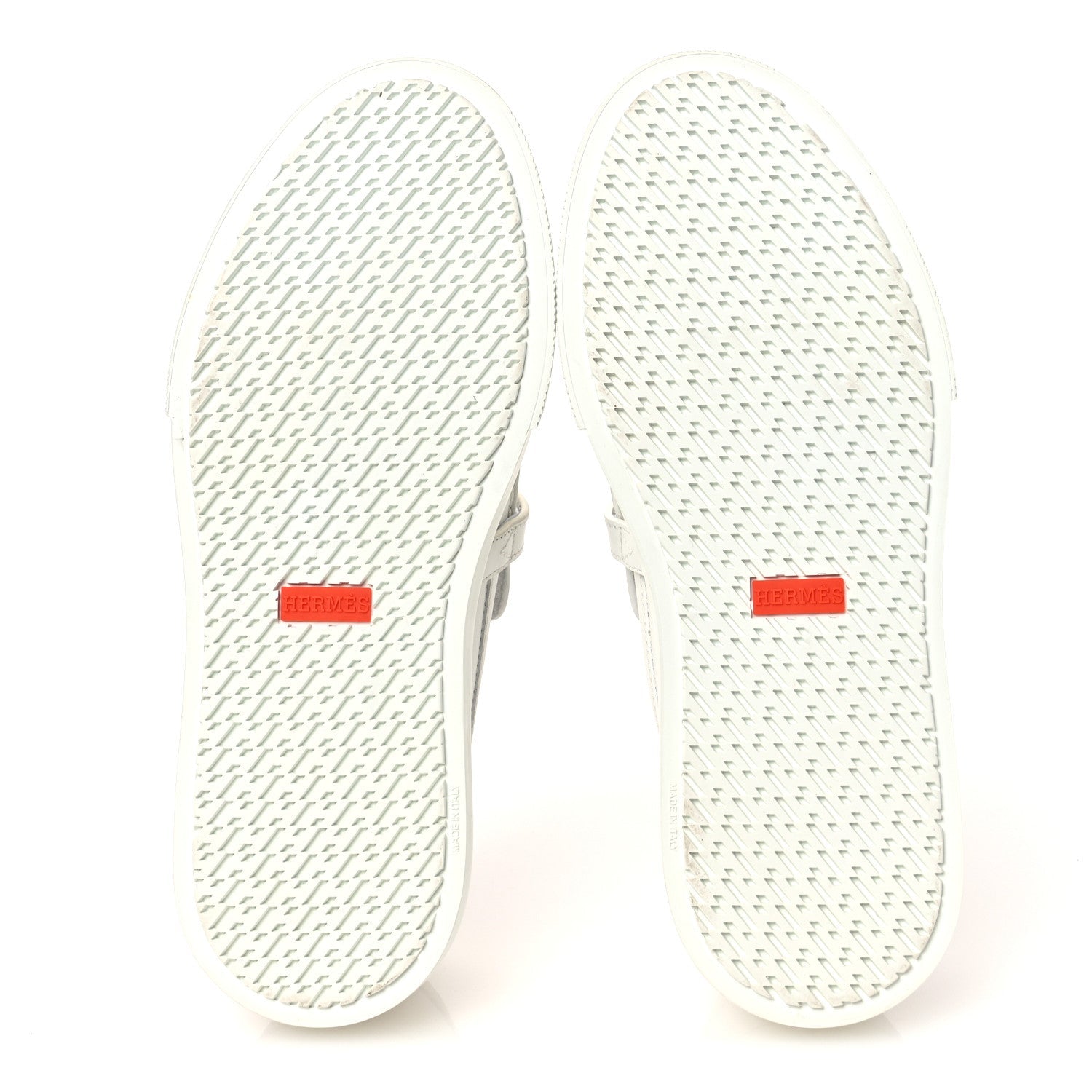 CALFSKIN GAME SLIP ON SNEAKERS WHITE