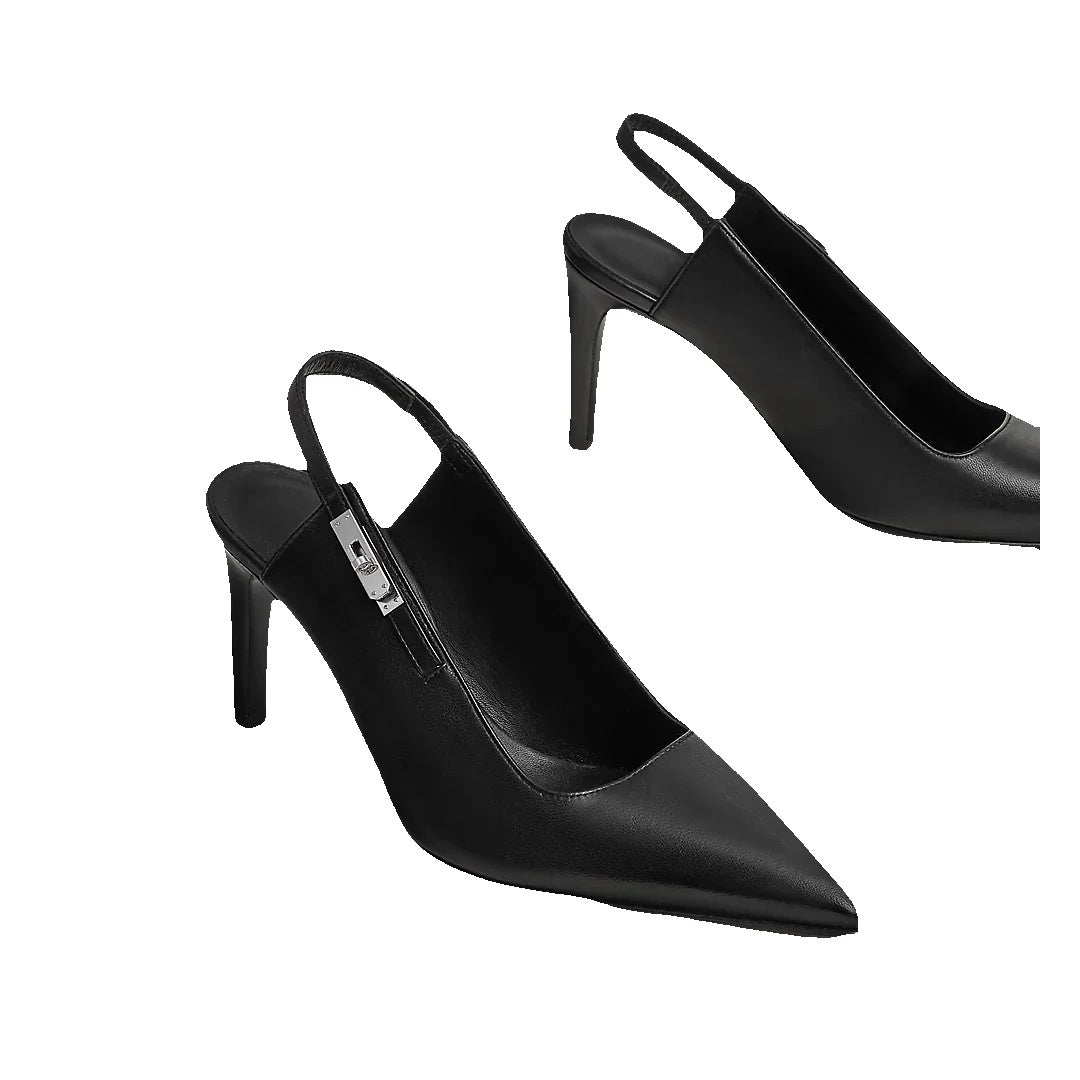 HERMÈS LOVER PUMP BLACK