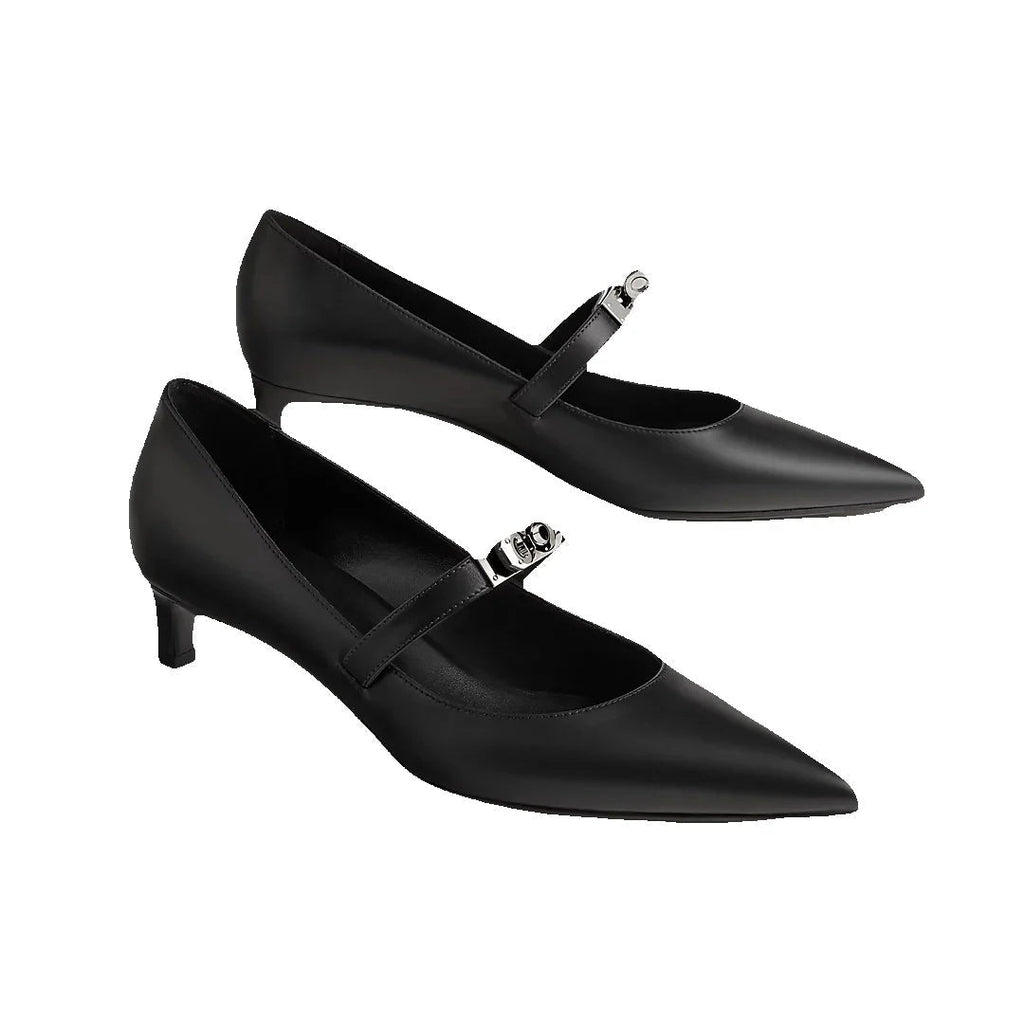 HERMÈS LOVER PUMP BLACK