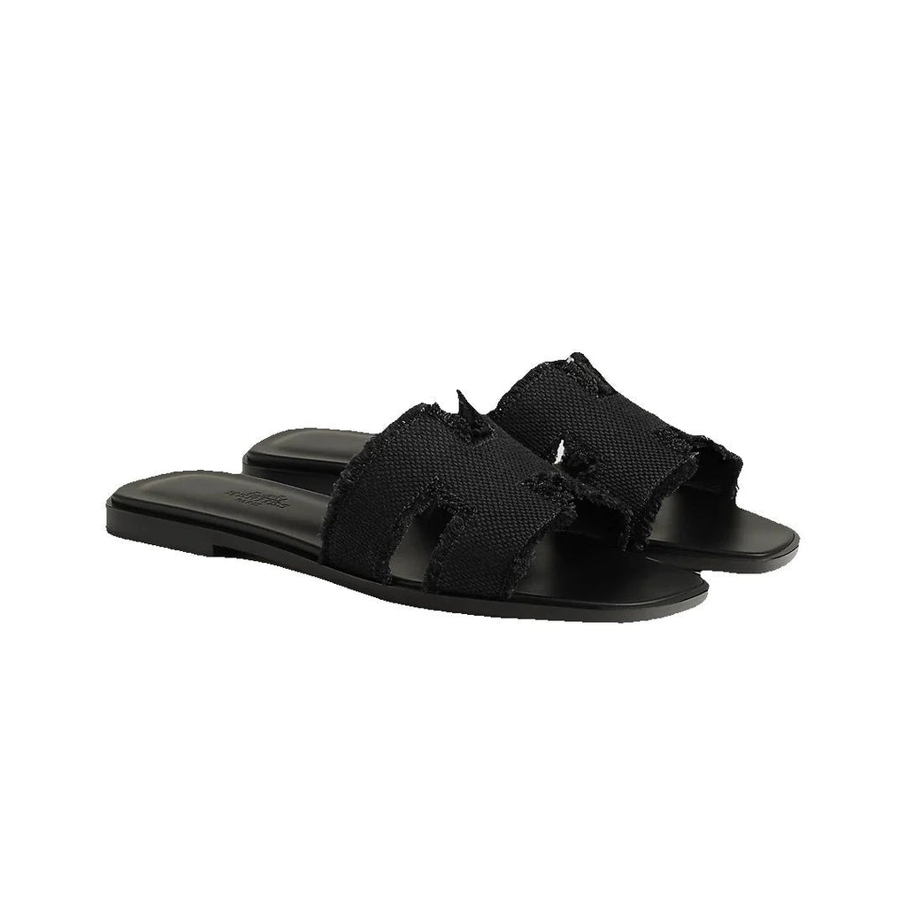 HERMÈS ORAN SANDAL BLACK